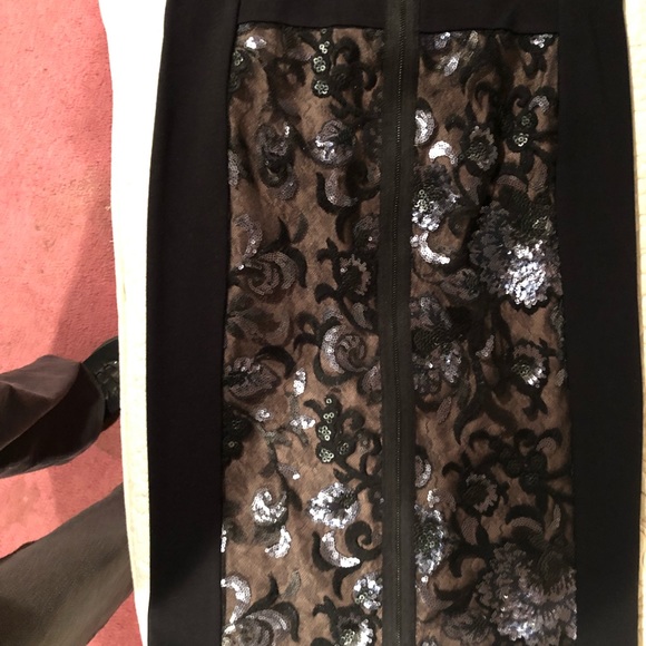 BCBGMAXAZRIA sequin pencil skirt - Picture 10 of 10